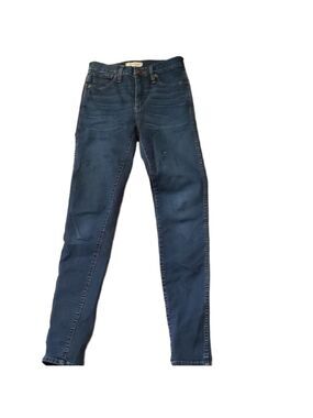 Madewell 10" High Rise Skinny Jeans Size 26 Tall